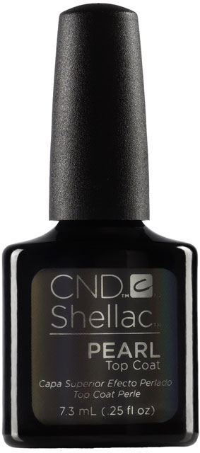 CND™ SHELLAC™ - PEARL TOP COAT - perlová vrchní vrstva 0.25oz (7,3ml) 