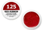 Spalvotas gelis - 125 - RED RIBBON - raudona blizganti, 5g
