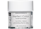 PERFECT COLOR, Modelovací pudr - PURE WHITE OPAQUE 0.8oz (22g), čistě bílý neprůhledný