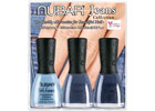 Sada 3ks 15ml laků Nubar FADED JEANS COLLECTION