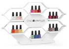 CND™ VINYLUX™ STOJAN NA PULT - designový stojan pro 18 lahviček