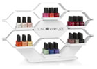 CND VINYLUX STOJAN NA PULT - designový stojan pro 54 lahviček